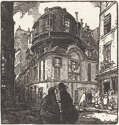 La antigua academia de medicina de Auguste Lepere