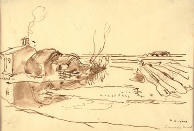 Paisaje de Auguste Lepere