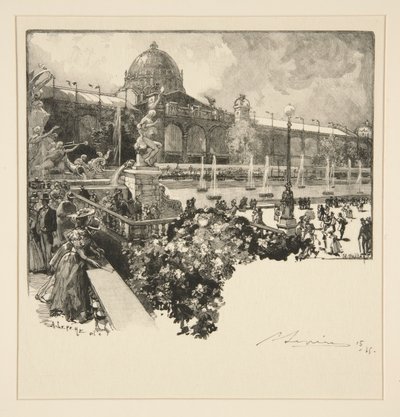 El Palacio de las Artes Liberales, Exterior de Auguste Lepere