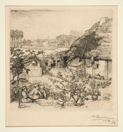 El Nido (Saint-Jean-de-Monts) (Refugio [Saint-Jean-de-Monts]) de Auguste Lepere