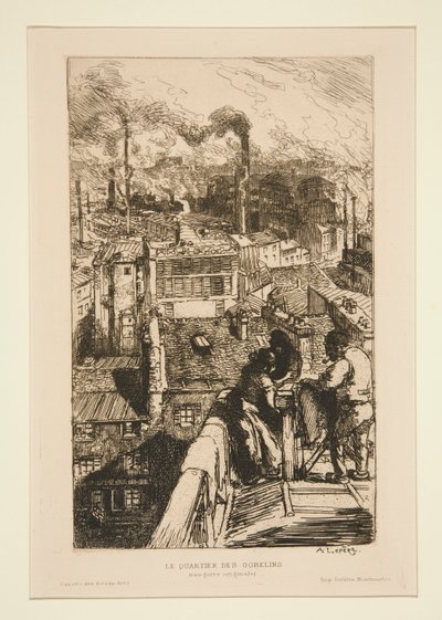 El barrio de los Gobelinos (El Duende de Auguste Lepere