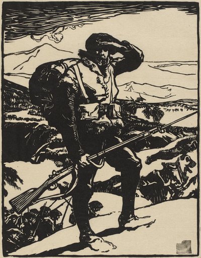 Mirando la llanura del Rin de Auguste Lepere