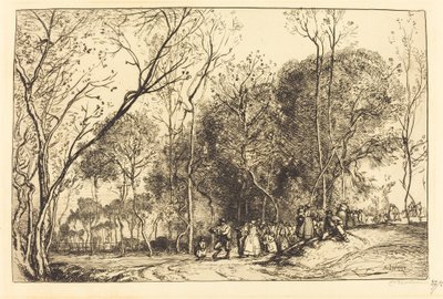 Verano en Saint-Martin, las Nupcias Pasadas de Auguste Lepere