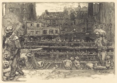 Descarga, Canal St. Martin de Auguste Lepere