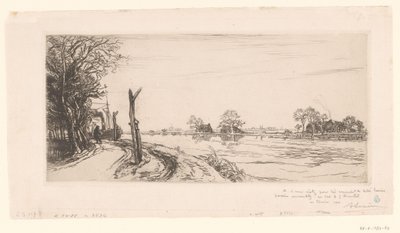 Vista del río Amstel
Río Amstel (título en el objeto) de Auguste Lepère (signed by artist)