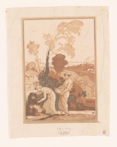 La música y la poesía ayudan al artista
La Música y la Poesía al servicio de los Artistas de Auguste Lepère (signed by artist)