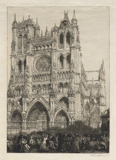 Catedral de Amiens, Día del Inventario de Auguste Louis Lepère