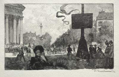 Esquina de la Calle Real de Auguste Louis Lepère