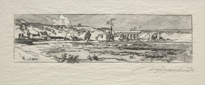 Estanque de Issy les Moulineaux de Auguste Louis Lepère