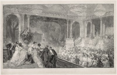 Festival en las Tullerías de Auguste Louis Lepère