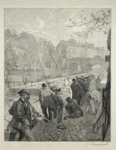 La esclusa de la Monnaie de Auguste Louis Lepère