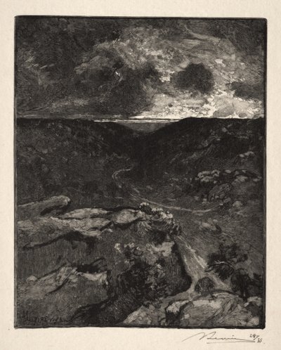 El valle de Franchard de Auguste Louis Lepère