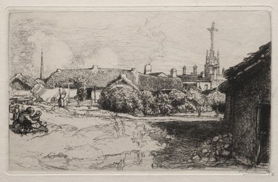 El Calvario, St. Jean-de-Mont de Auguste Louis Lepère