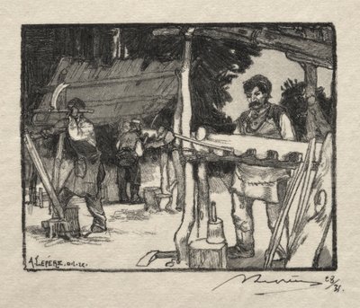 El Fabricante de Listones de Auguste Louis Lepère