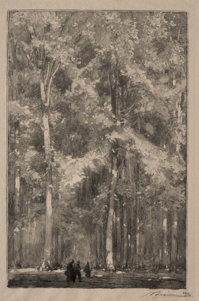 La Mañana, cruce de los Fuertes Marlotte de Auguste Louis Lepère