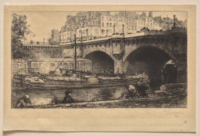 Le Pont Neuf de Auguste Louis Lepère
