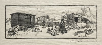 La cochera de Auguste Louis Lepère