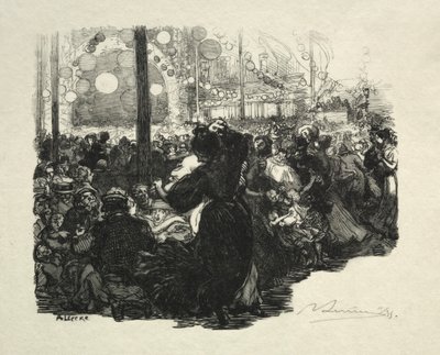 14 de julio, Rue de Belleville, 10 horas de Auguste Louis Lepère
