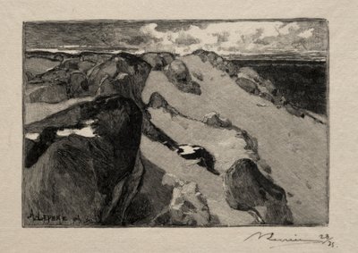 Arbonne, el Gros-Sablon de Auguste Louis Lepère