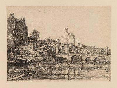 Auguste Lepère: Clisson Loire-Maritime, 1909 de Auguste Louis Lepère