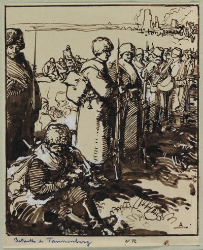 Bataille de Tannenberg de Auguste Louis Lepère