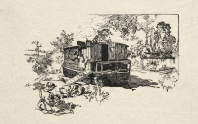 Bateau logement de Auguste Louis Lepère