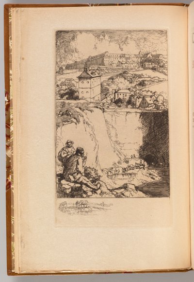 Catálogo de la exposición August Lepère: Frontispicio de Auguste Louis Lepère