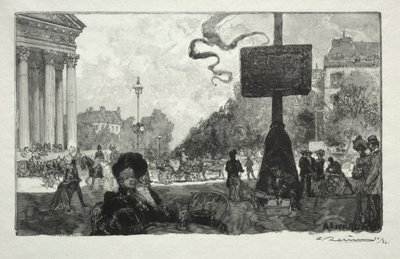 Esquina de la Calle Real de Auguste Louis Lepère