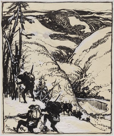 en los Vosgos de Auguste Louis Lepère