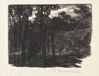 Atardecer de Auguste Louis Lepère