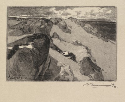 Bosque de Fontainebleau: Arbonne, Le Gros Sablon La Forêt de Fontainebleau de Auguste Louis Lepère