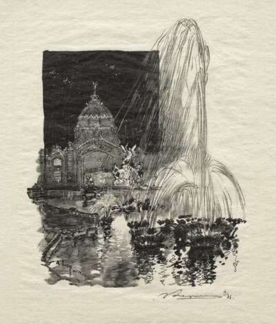 Fuentes luminosas de Auguste Louis Lepère