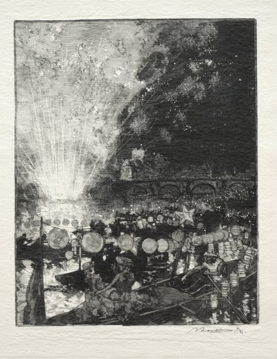 Fiesta Veneciana de Auguste Louis Lepère
