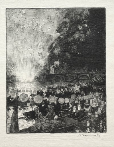 Fête Vénitienne de Auguste Louis Lepère