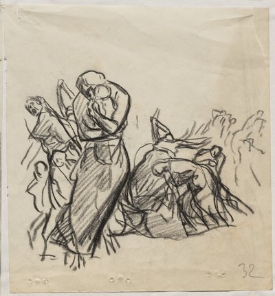 El fuego de Lovaina de Auguste Louis Lepère