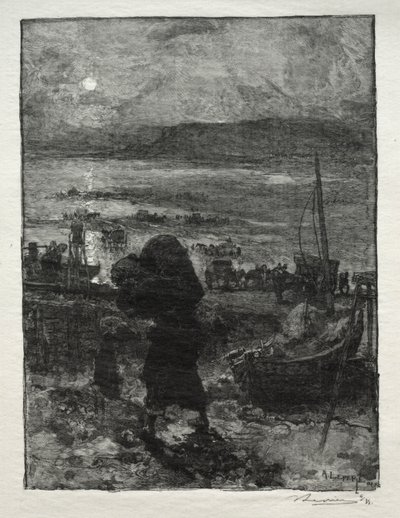 La recolección de arena de Auguste Louis Lepère