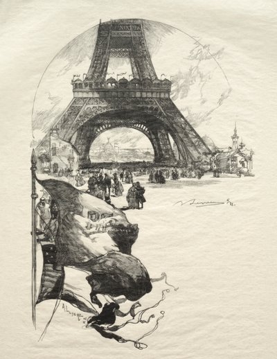 La Torre Eiffel de Auguste Louis Lepère