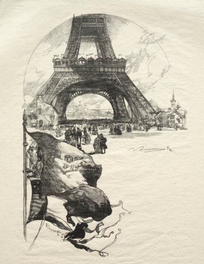 La Torre Eiffel de Auguste Louis Lepère