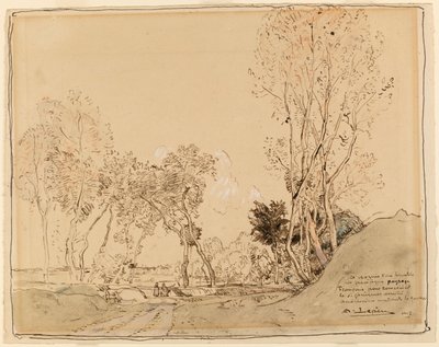 Paisaje de Auguste Louis Lepère