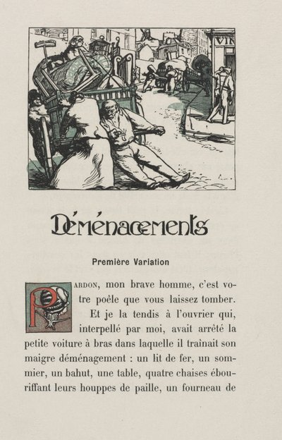 Paisajes y esquinas: En movimiento de Auguste Louis Lepère