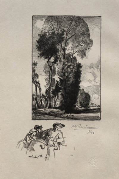 El bosque de Auguste Louis Lepère