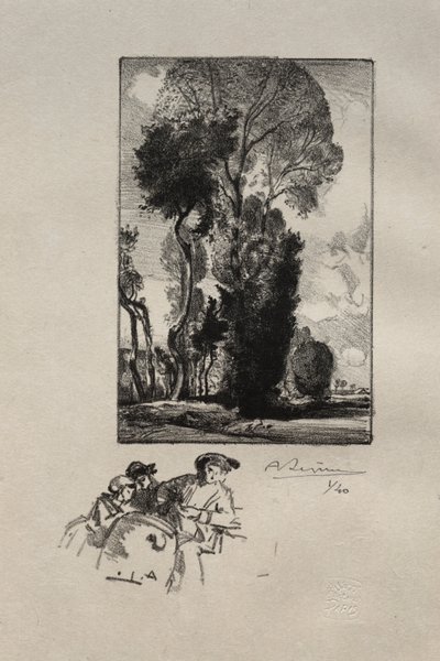 Le Bocage de Auguste Louis Lepère