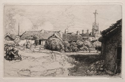 Le Calvaire, St. Jean-de-Mont de Auguste Louis Lepère