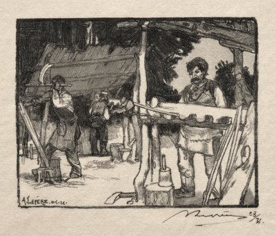 El Fabricante de Listones de Auguste Louis Lepère