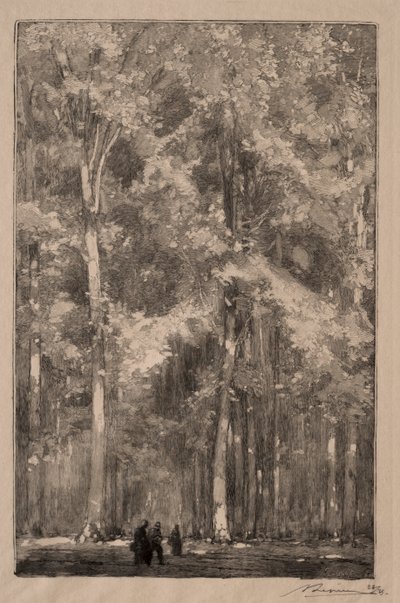 La Mañana, cruce de los Fuertes Marlotte de Auguste Louis Lepère