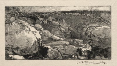 El circo del Largo Roca de Auguste Louis Lepère