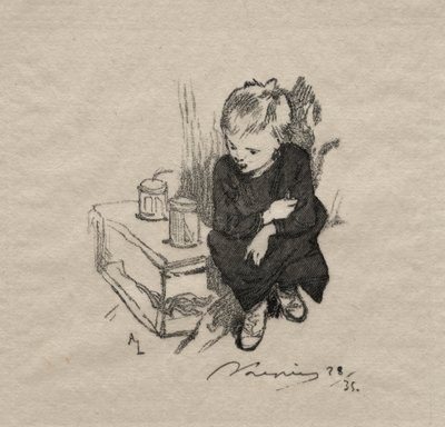 Le gamin a lorset, 1889 de Auguste Louis Lepère