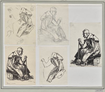 Le roi Pierre de Serbie de Auguste Louis Lepère