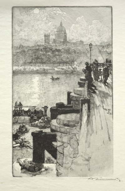 Montaña Ste. Genevieve de Auguste Louis Lepère