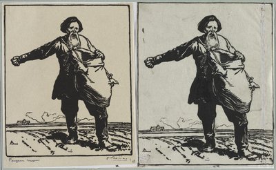 Paysan russe de Auguste Louis Lepère